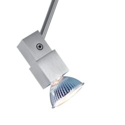 PSM LIGHTING - CONDOR spot apparent M10 - carré - orientable - sans transfo alu satiné - 7210.14