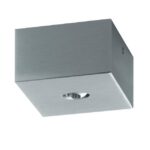 PSM LIGHTING - ROSETTE UP rosace apparent - carré - avec articulation sphérique B3 laiton satin - 025.B3.D8.3.16