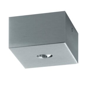 PSM LIGHTING - ROSETTE UP rosace apparent - carré - avec articulation sphérique B3 laiton satin - 025.B3.D8.3.16