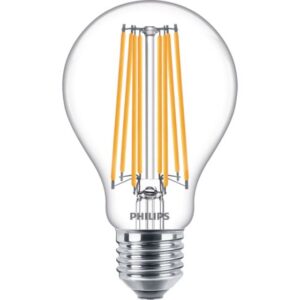 Détails visibles de Ampoule LED filament E27 A67 17W 2700K 2452lm CorePro pour Ampoules E27