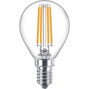 Détails visibles de Ampoule LED sphérique P45 E14 6,5W 2700K 806 lm CorePro pour Ampoules E14
