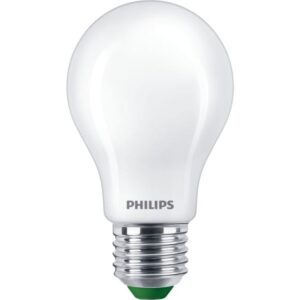 Ampoule LED E27 A60 5,2W 3000K 1095 lm, finition blanc