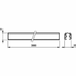 Philips Lighting - RCS750 5C6 2000mm IP30 Noir - 3-circuit rail avec controle du pouls DALI - 8718696065365 – Image 3