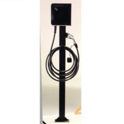 Powerdale - Black light pole to mount a Home - NHO-POLE