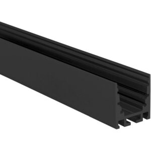 ProLED - Proled Profil Alu 24 Connectable Medium M-Line Standard 200cm noir - L690200B