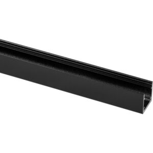 Prolumia - Profil aluminium 3m noir RAL 9005 mat - 46291305