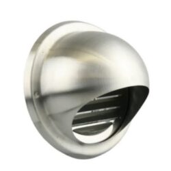 Renson - Grille d'aération ronde 638 DIY - Ø125mm - inox - 06381251