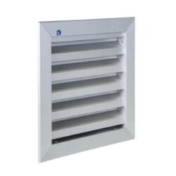 Renson - Grille murale 411 DIY - dimensions: L200xH200 - anodisé naturel - 30411221
