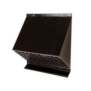 Renson - Grille pr passage facade 300x312 Ø180 profil drainage noir C/C+/C+EvoII/E+/ED - 76050003