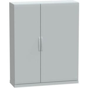 Détails visibles de Boîtier au sol polyester IP54 1500x1250x420 PLAZ pour Armoires étanches