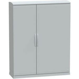 Boîtier au sol polyester IP44 1500x1250x420, configuration visible