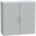 SAREL - Boîtier au sol polyester vers. PLA complètement étanche 1000x1000x420 IP65 - NSYPLA10104G