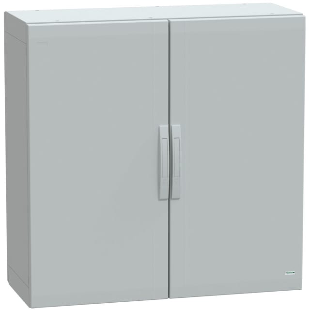 SAREL - Boîtier au sol polyester vers. PLA complètement étanche 1000x1000x420 IP65 - NSYPLA10104G