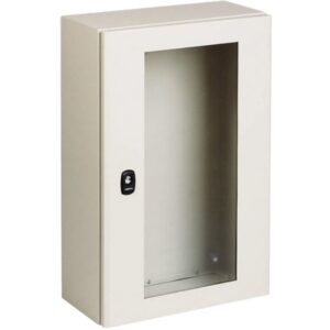 SAREL - coffret modulaire S3DM H700xL500xP150 porte vitrée - NSYS3DM7515T