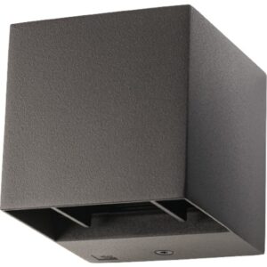 Applique murale graphite 2700K dimmable, configuration visible