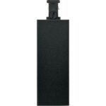 Embout conducteur noir pour rail, configuration visible