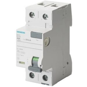 Détails visibles de Interrupteur différentiel type A 40A 30mA 2 pôles pour Interrupteurs différentiels
