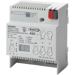 SIEMENS - KNX/DALI GATEWAY TWIN PLUS N 141/21 2x64 DALI ECG