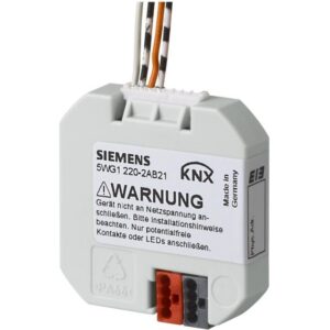 SIEMENS - UP 220/21 - Interface poussoir double knx 2e/s - 5WG12202AB21