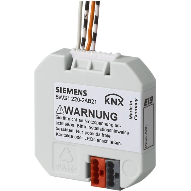 SIEMENS - UP 220/21 - Interface poussoir double knx 2e/s - 5WG12202AB21