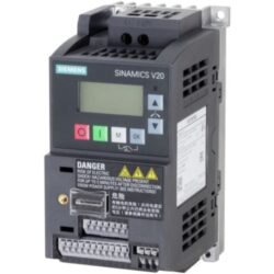 Variateur de fréquence V20 0,37 kW V filtre C1, configuration visible