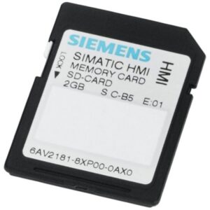 SIEMENS - carte mémoire SD SIMATIC carte numérique sécurisée 2 Go pour appareils avec empl - 6AV21818XP000AX0