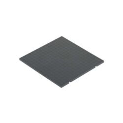 SIMON - Couvercle arasement pour Boîte sol CIMA3xCima ou 6xK45 - Gris - 52053103-035