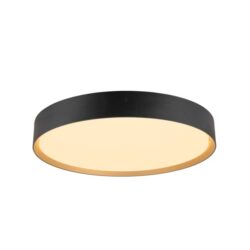 Plafonnier LED noir or 23W, 220...240 V