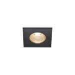 SLV Belgium - Encastré outdoor de plafond Patta-I LED carré DL IP65 noir 1800-3000K - 1002101