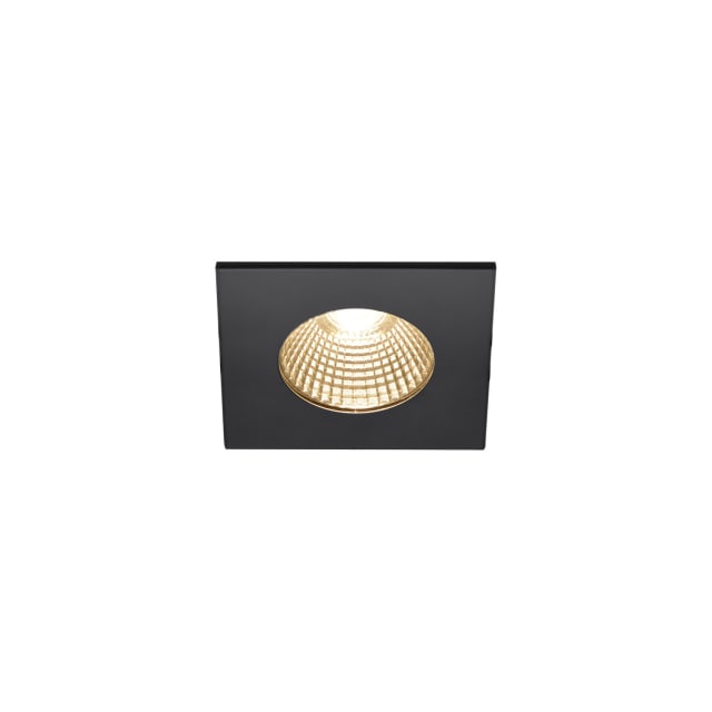 SLV Belgium - Encastré outdoor de plafond Patta-I LED carré DL IP65 noir 1800-3000K - 1002101