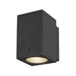 SLV Belgium - Enola square M applique apparente single LED outdoor anthracite - 1003417