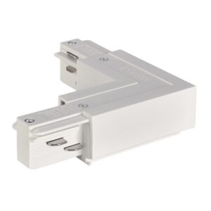SLV Belgium - Eutrac connecteur 90° terre intérieure blanc RAL9016 - 1001521