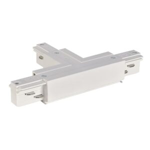 SLV Belgium - Eutrac connecteur en T terre gauche blanc RAL9016 - 1001518