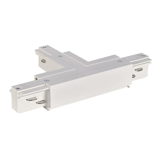 SLV Belgium - Eutrac connecteur en T terre gauche blanc RAL9016 - 1001518 SLV Belgium - Eutrac connecteur en T terre gauche blanc RAL9016 - 1001518