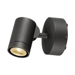 Détails visibles de Applique murale extérieure LED orientable anthracite IP55 pour Appliques extérieures