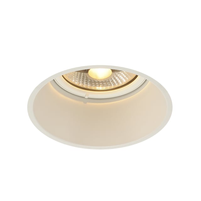 SLV Belgium - HORN-T plafonnier encastré QPAR111/GU10 75W acier blanc - 113171