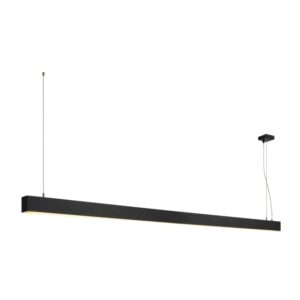 SLV Belgium - Suspension Glenos noir mat 2m 103W 3000K - 1001406
