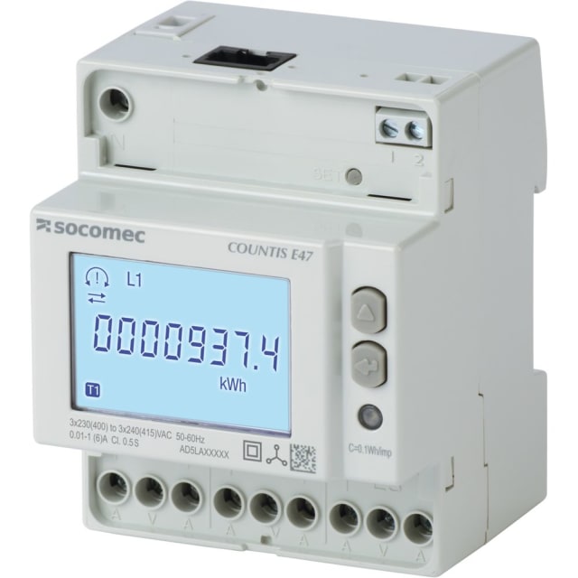SOCOMEC - COUNTIS E47 3PH CT-1/5A ETH - 48503056