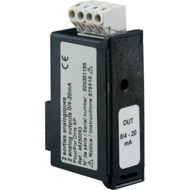 SOCOMEC - Module Sortie analogique pour Diris A40/A41/A60 - 48250093 SOCOMEC - Module Sortie analogique pour Diris A40/A41/A60 - 48250093