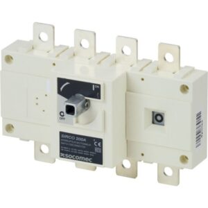Interrupteur-sectionneur SIRCO 4P 250A, configuration visible