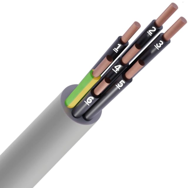 SPECIALE KABEL - LIYY PVC gris numéroté Cca s3d2a3 7G2