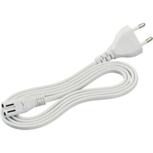 Câble LED avec interrupteur et prise Euro, configuration visible