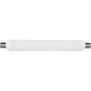Tube LED S19 309 mm 6W 530 lm, finition blanc