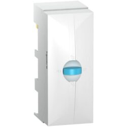 Borne tripolaire sur platine avec capot, configuration visible