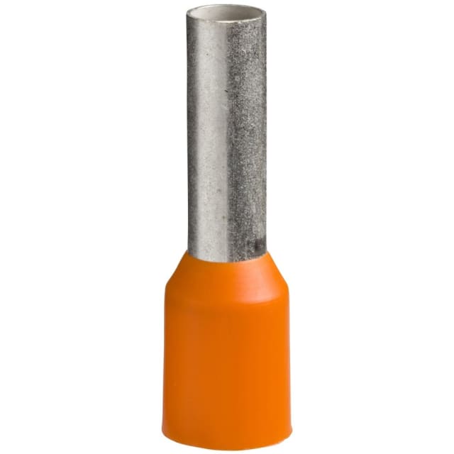 Schneider Automation - Embout de câblage - format long - 4 mm² - orange - DZ5CE043