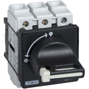 Détails visibles de Interrupteur-sectionneur tripolaire 690 V 25 A VBD0 pour Interrupteurs-sectionneurs