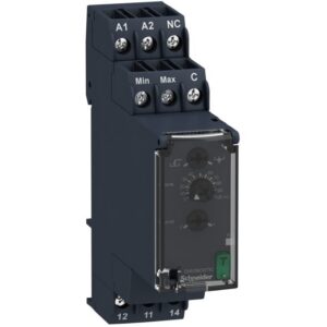 Schneider Automation - Relais de contrôle de niveau RM22-L - 24..240 V CA/CC - 1 C/O - RM22LG11MR