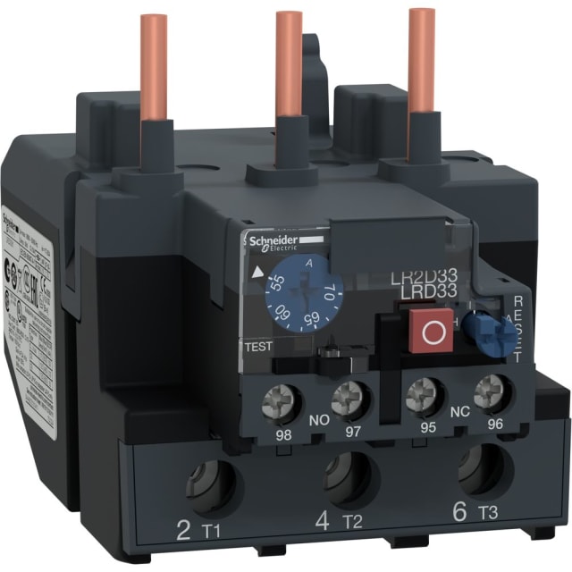 Schneider Automation - Relais thermique TeSys - 55..70A - classe 10A - LRD3361