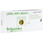Schneider Automation - Repère encliquetable jaune - caractère L - AR1MB01L