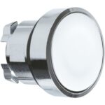 Schneider Automation - Tête pour bouton-poussoir - Ø22 - blanc - ZB4BA1